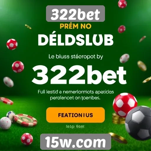 Promoções e bônus disponíveis no 322bet